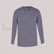 璐奈丝V领舒暖上衣11E04