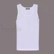 精梳棉跨栏背心09M08