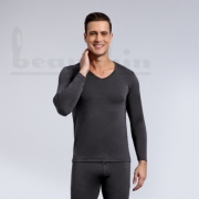 暖绒light V领保暖上衣PYE08