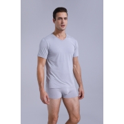 清爽抗菌系列V领短袖衫14V02