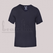 简爱无痕V领短袖衫12V06